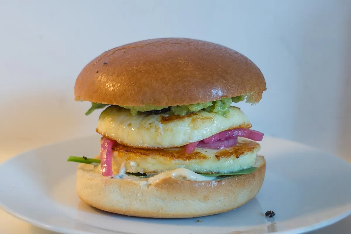 Burger food typical of Penguin